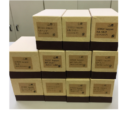 11種類の活版名刺専用紙